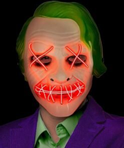 LED kaukė "Joker"
