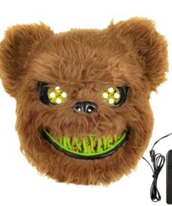 Veido kaukė su LED "Bear"