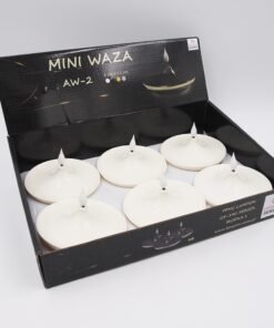 Dekoratyvinė LED žvakė „Mini Waza“ (AW-2), balta