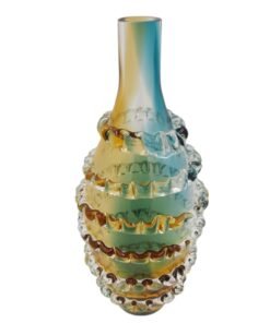 Dekoratyvinė stiklo vaza 19 × 44,5 cm