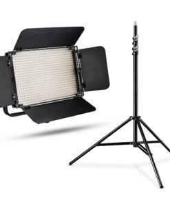 LED panelinė lempa su trikoju 600 pro KIT
