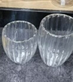 Dvigubo stiklo puodelis 350ML.