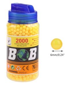 6 mm BB plastikinės kulkos - šratai 2000vnt.