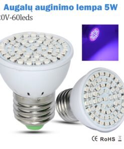 5W Augalų auginimo lempa