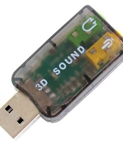 Aukštos kokybės USB garso plokštė
