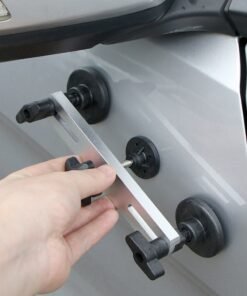 Automobilio kėbulo įlenkimų šalinimo įrankis