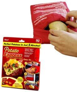 Daugkartinio naudojimo bulvių kepimo maišelis "Potato Express"