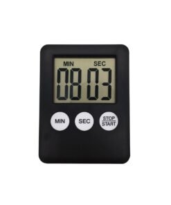 Elektroninis Virtuvės Laikmatis Juodas