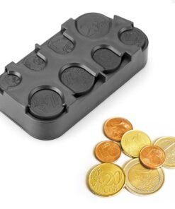 Euro monetų dėklas