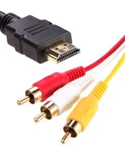HDMI į VGA + Audio 3x Chinch RCA laidas