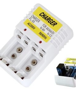 Įkroviklis AA, AAA ir 6F22 9V baterijoms