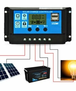 Įkrovimo valdiklis saulės baterijoms
