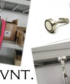 Kabliukas su magnetu 14mm, 2 vnt.