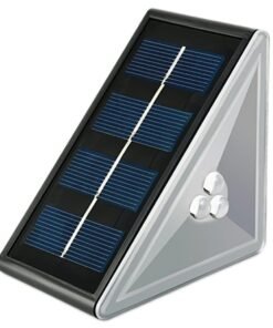 laiptų lempa maitinama nuo saulės