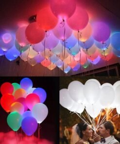 LED balionų lemputės - Balta
