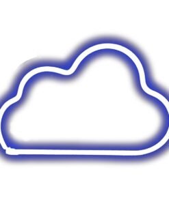 LED lempa debesies formos