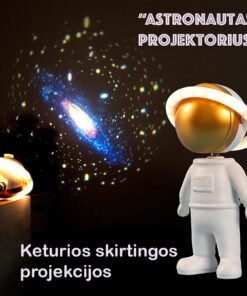 Naktinis projektorius "Astronautas"