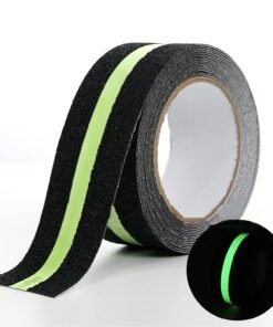 Neslidi laiptų juosta su fluorescencine juostele