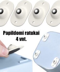 Papildomi ratukai, 4 vnt.