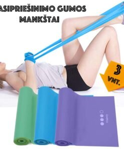 Pasipriešinimo Gumų Rinkinys 3 Vnt.