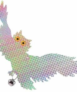 Pelėdos formos paukščių baidyklė