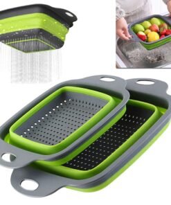 Plastikinių indelių rinkinys, 2 vnt.