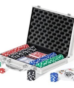 Pokerio rinkinys su lagaminu