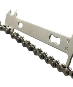 Priemonė dviračio grandinės kokybei patikrinti