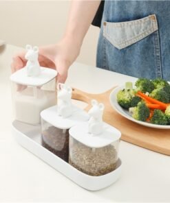 Prieskonių indeliai, 3 vnt.