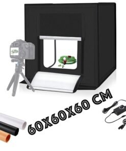 Profesionali Foto Dėžė Su LED Apšvietimu 60 CM.