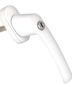 Rankena langams su užraktu BALTA