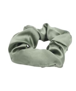 Satininė plaukų gumytė (žalia)