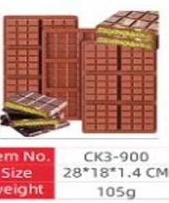 Silikoninė forma šokoladui / batonėliams