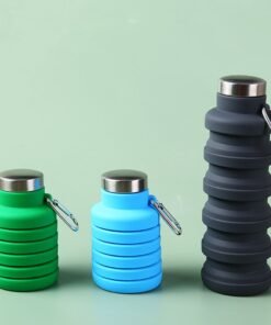 Silikoninė gertuvė 550ml. - Mėlyna