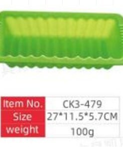 Silikoninė kepimo forma keksui – 27 × 11,5 × 5,7 cm