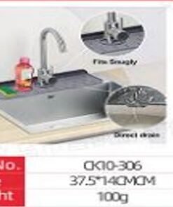 Silikoninė kriauklės apsauga nuo vandens taškymosi