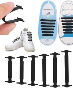 Silikoniniai batų raišteliai (vaikams) 6+6