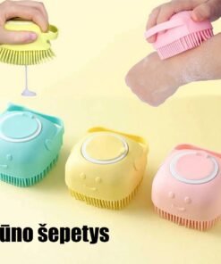 Silikoninis kūno šepetys