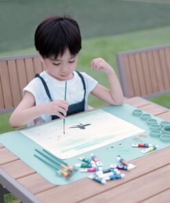 Silikoninis piešimo kilimėlis - Mėlyna