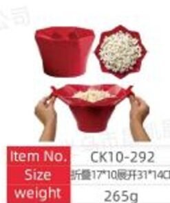 Silikoninis spragėsių indas mikrobangų krosnelei