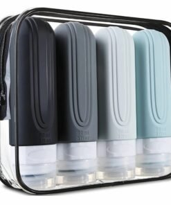 Silikoninių kelioninių buteliukų rinkinys