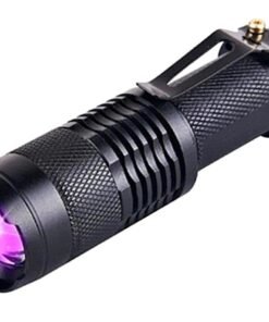 Taktinis žibintuvėlis su stipriu UV diodu