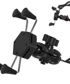 Universalus motociklo telefono laikiklis