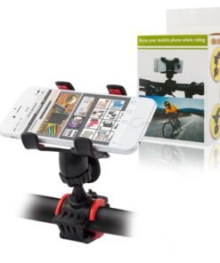 Universalus telefono laikiklis ant dviračio