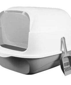 Uždara kačių kraiko dėžė su kastuvėliu