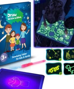 Vaikiška šviečianti piešimo lenta, A5