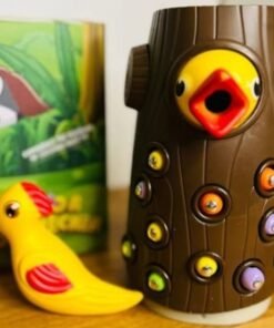 Vaikiškas interaktyvus žaidimas „Paukštis medyje“