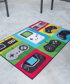 Vaikiškas Kilimas "Gamer", 120x80 Cm