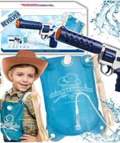 Vandens pistoletas su vandens kuprine