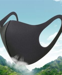 Veido kaukė (juoda)